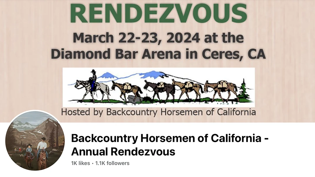 backcountry horsemen of california annual redezvous